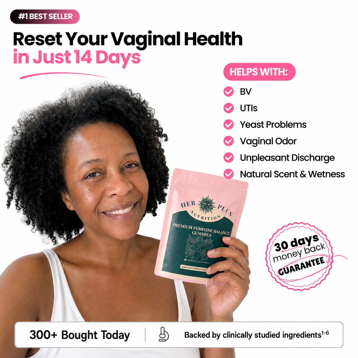 Kit inicial de salud vaginal “Resultados en 14 días”
